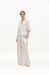 Blusa manga corta Agua Cruda