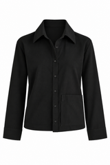 Blusa Manga Larga Negra