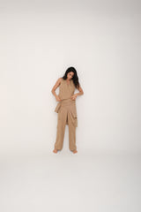 Chaqueta Habla Camel