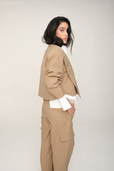 Chaqueta Habla Camel