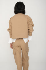 Chaqueta Habla Camel