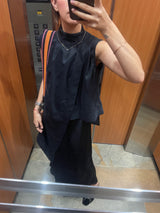 Top Asimétrico Negro