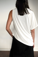 Blusa Asimétrica Cruda