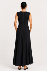 Vestido Asimétrico Negro
