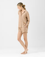 Blusa Manga Larga Viento Ocre