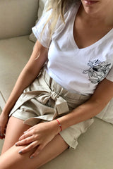 Silencio <br> Short Mujer - Lino & Viscosa