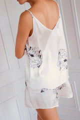 Set Pijama Satín Top & Short - Sístole 4