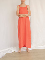 Vestido Relámpago Terracota