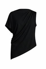 Blusa Asimétrica Negra