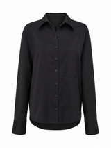 Blusa Manga Larga Negra