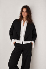 Chaqueta Habla Negro