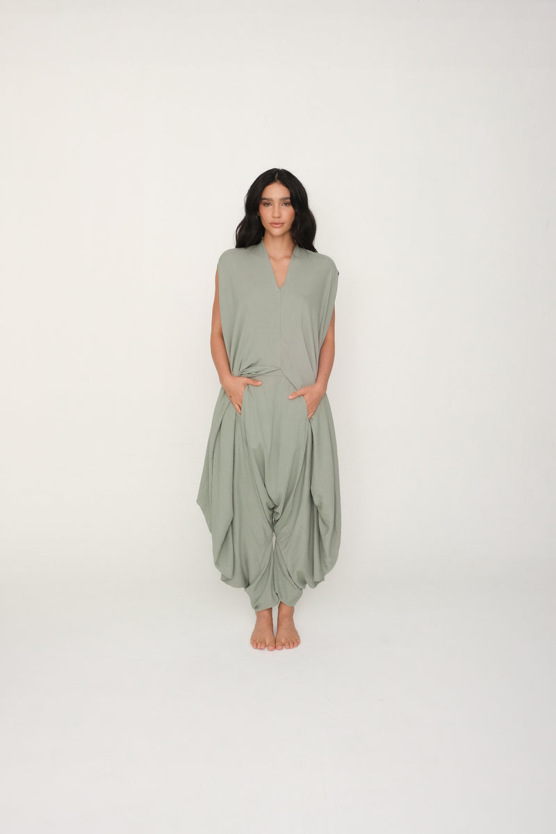 Jumpsuit MiaRoma Verde Menta