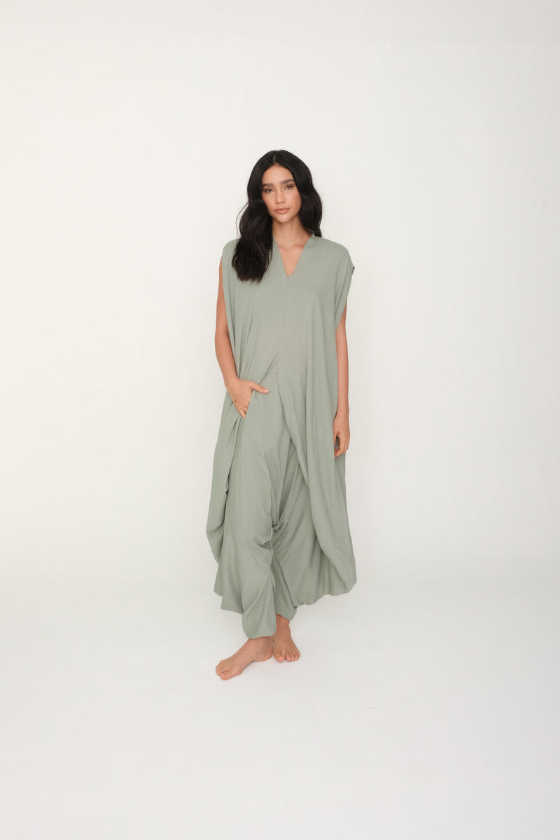 Jumpsuit MiaRoma Verde Menta