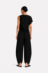 Blusa Asimétrica Negra