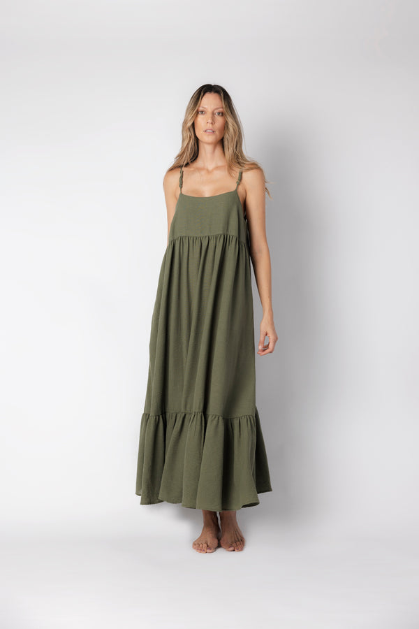 Vestido Aire Verde