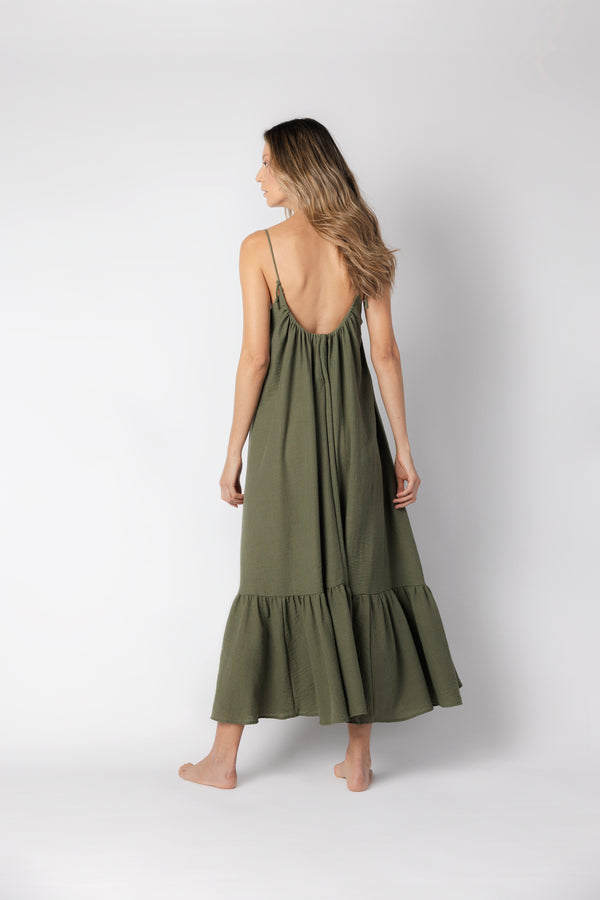 Vestido Aire Verde