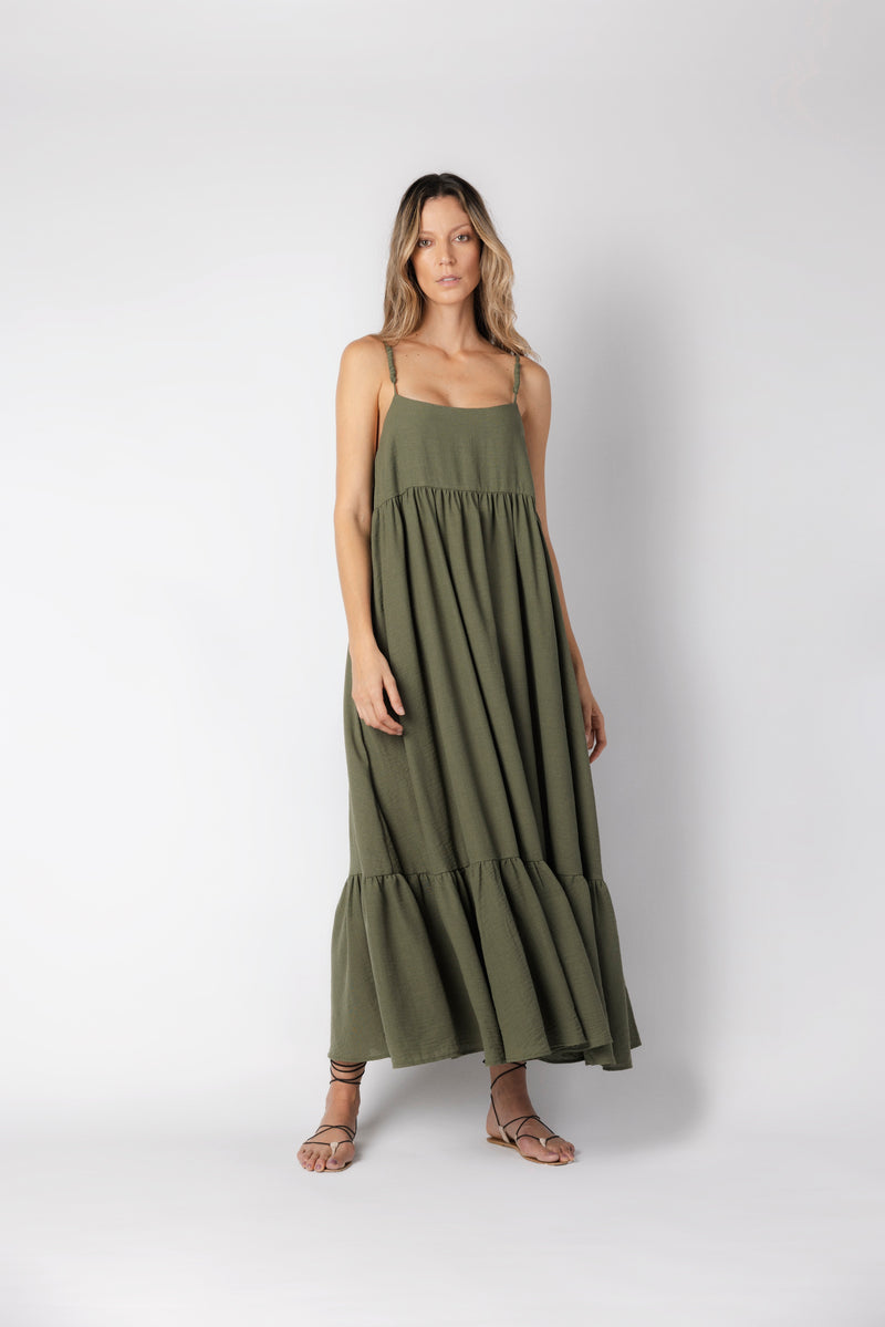 Vestido Aire Verde