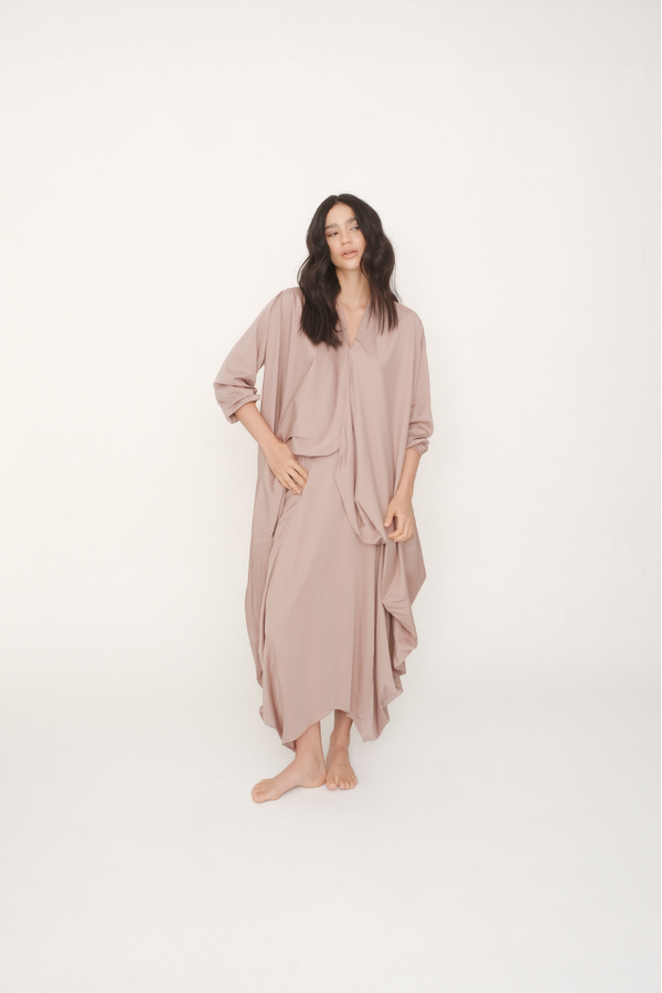 Vestido MiaRoma Beige