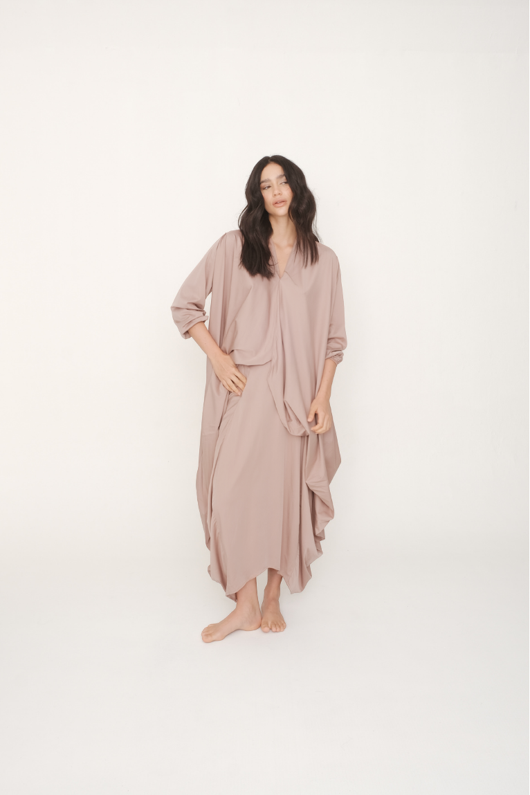 Vestido MiaRoma Beige