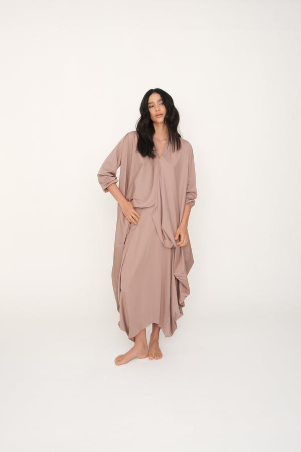 Vestido MiaRoma Beige