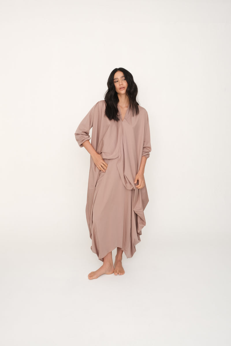 Vestido MiaRoma Beige