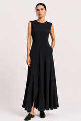 Vestido Asimétrico Negro