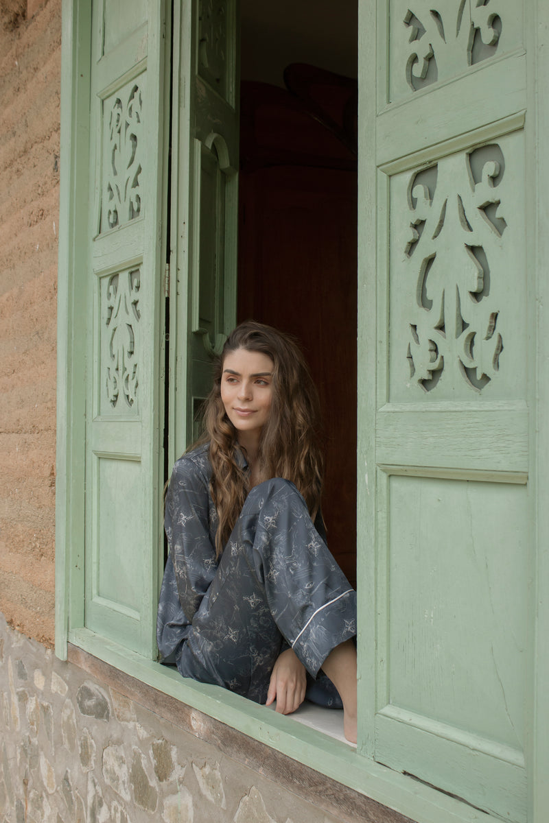 Blusa Oda Navy