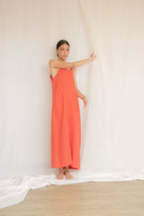 Vestido Relámpago Terracota