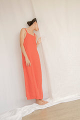 Vestido Relámpago Terracota